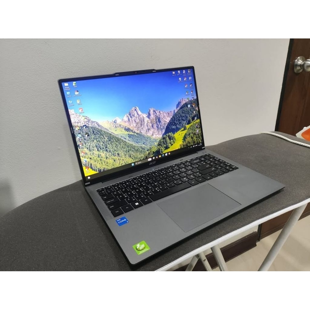 NOTEBOOK (โน้ตบุ๊ค) ACER ASPIRE LITE AL16-51P-59K6 i5 1235u ram 16gb ddr5 ติดฟิล์มกันรอยรอบเครื่องแล