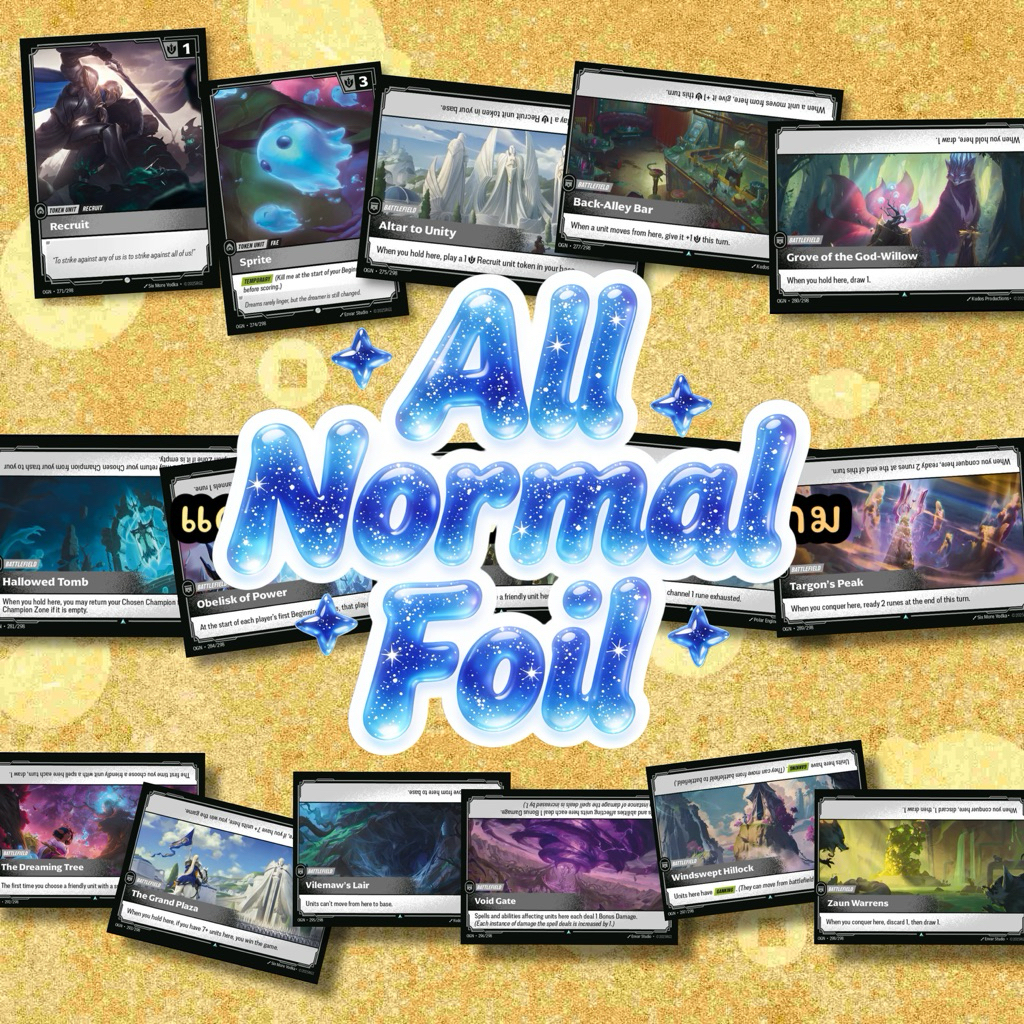 Riftbound Origins Battlefield ( All Foil )