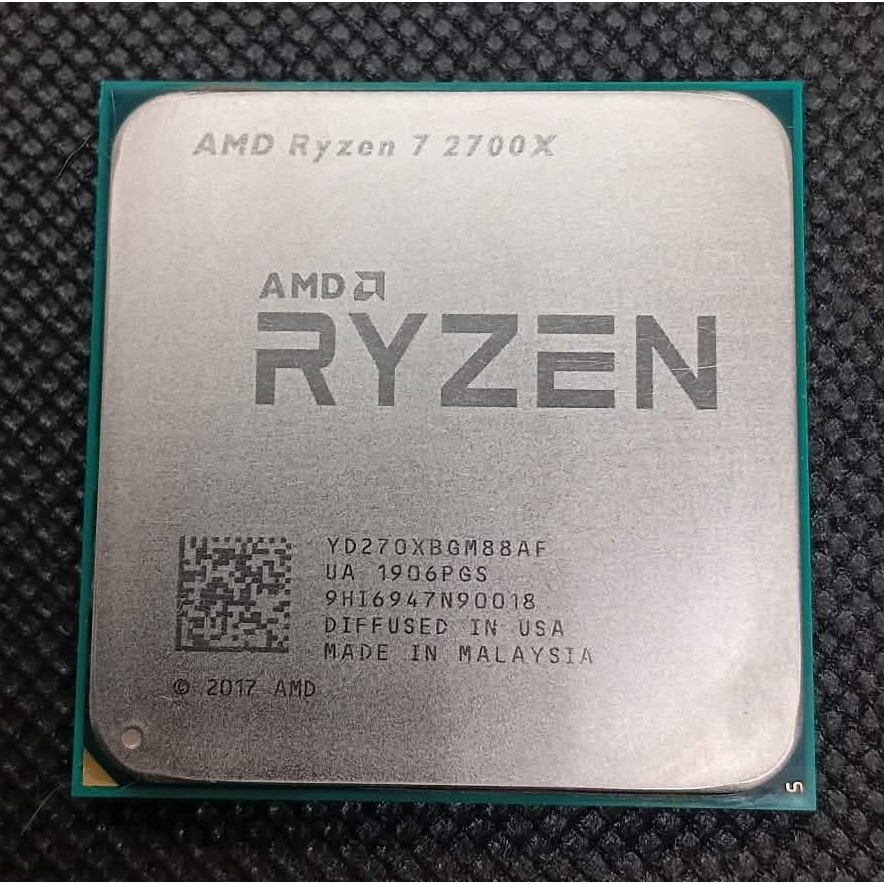 CPU (ซีพียู) AMD RYZEN 7 2700X 3.7 GHz (SOCKET AM4) Turbo 4.3 GHz