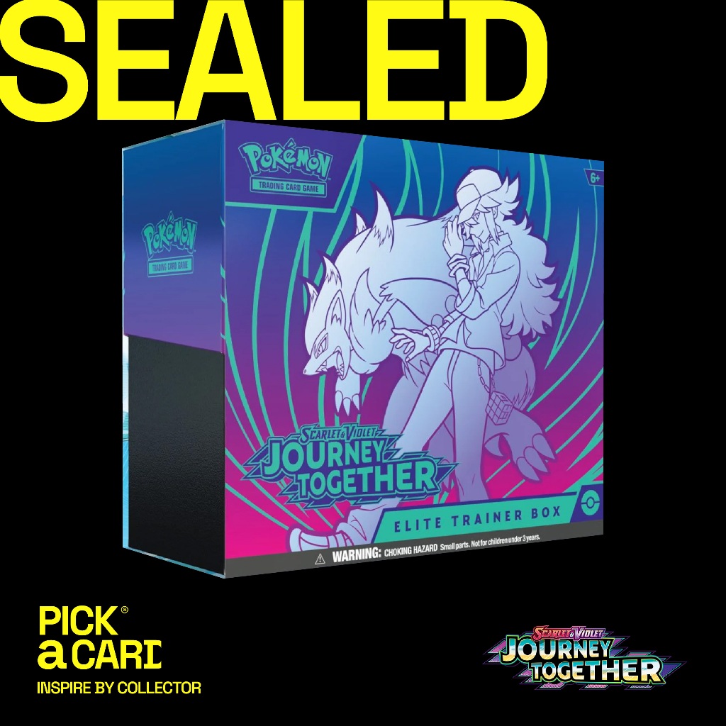 (พร้อมส่ง)Pokemon Scarlet & Violet - Journey Together Elite Trainer Box