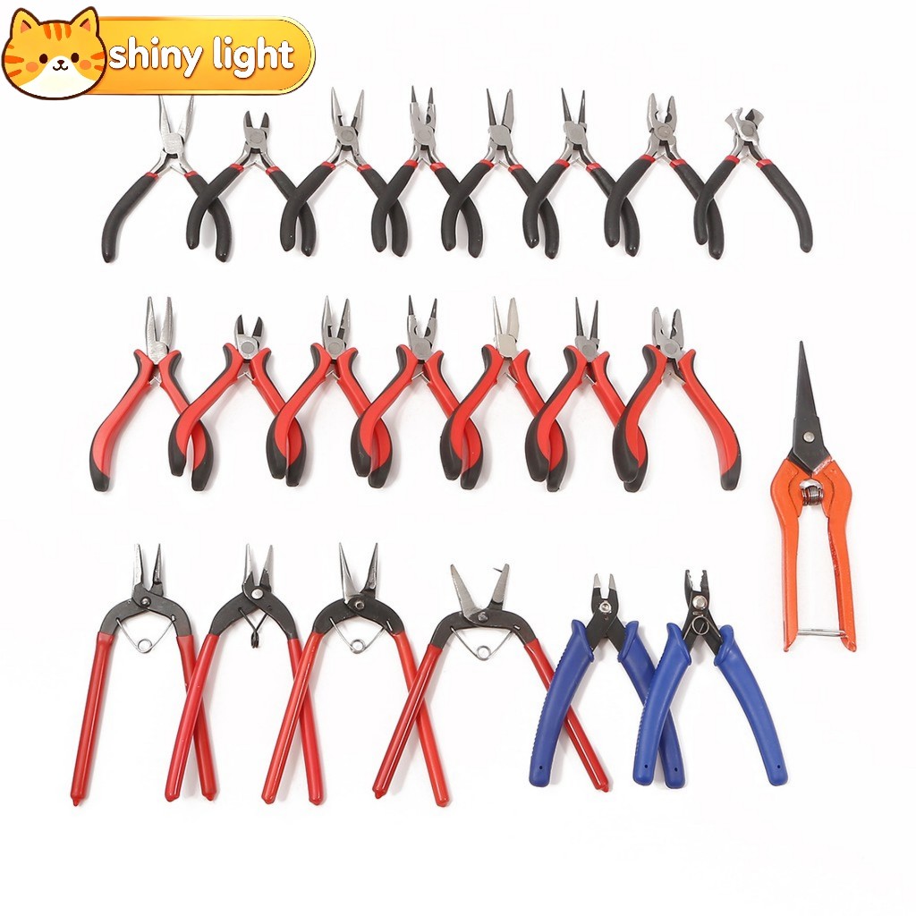 คีมทำเครื่องประดับหลายแบบ ปากเฉียงและปากแหลม อุปกรณ์DIY งานแฮนด์เมด ทำสร้อยข้อมือ สร้อยคอ เครื่องประดับ
