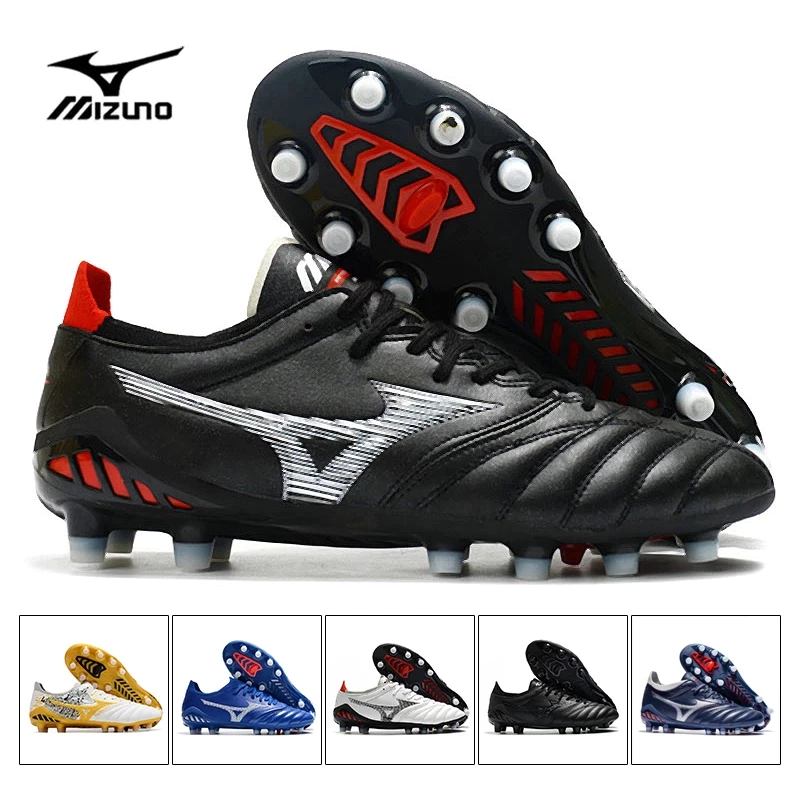 【IN STOCK】Mizuno Morelia Neo 3 FG มืออาชีพ รองเท้าเตะฟุตบอล รองเท้าสตั๊ด สตั๊ดร้อยปุ่ม สำหรับสนามหญ้