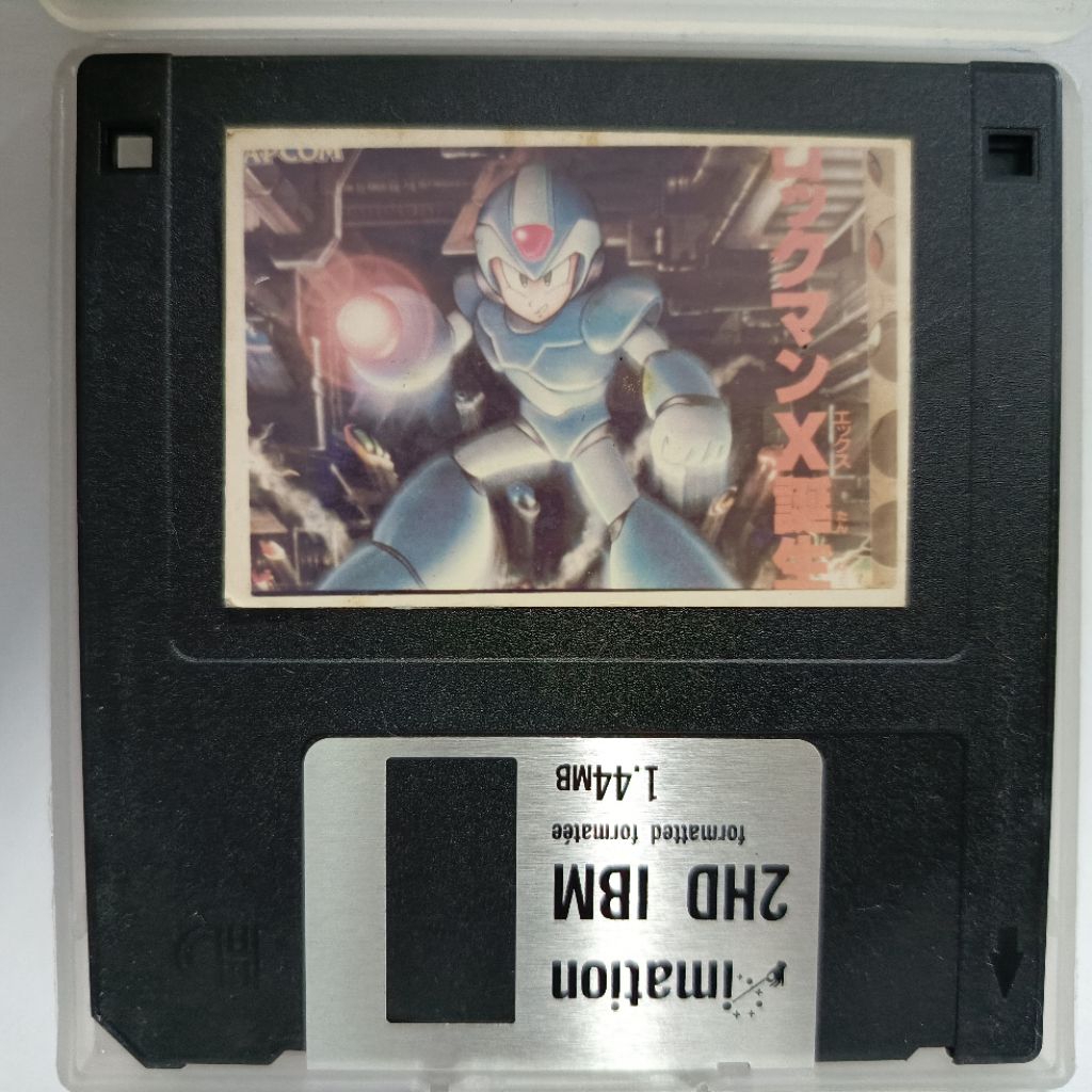 ดิสหัวโปร เกม Rockman X แผ่นเกมเกมยุค90 ของหัวโปรSFC