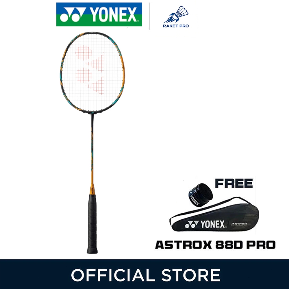 ไม้แบดมินตัน ASTROX 88D PRO แท้ น้ำหนัก 4UG5 ความยาว 678MM+3MM แถมฟรี สายรัดและของแถม ผลิตในญี่ปุ่น