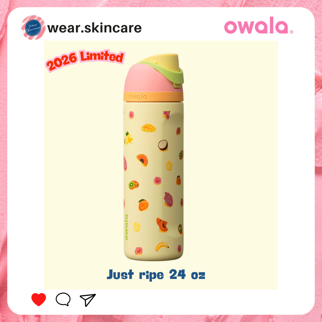 [พร้อมส่ง!!ของแท้ ⭐ใช้โค้ดได้ค่า] Owala Freesip Sway 24oz,30oz,32oz สีพิเศษ limited มีหลายรุ่นค่า