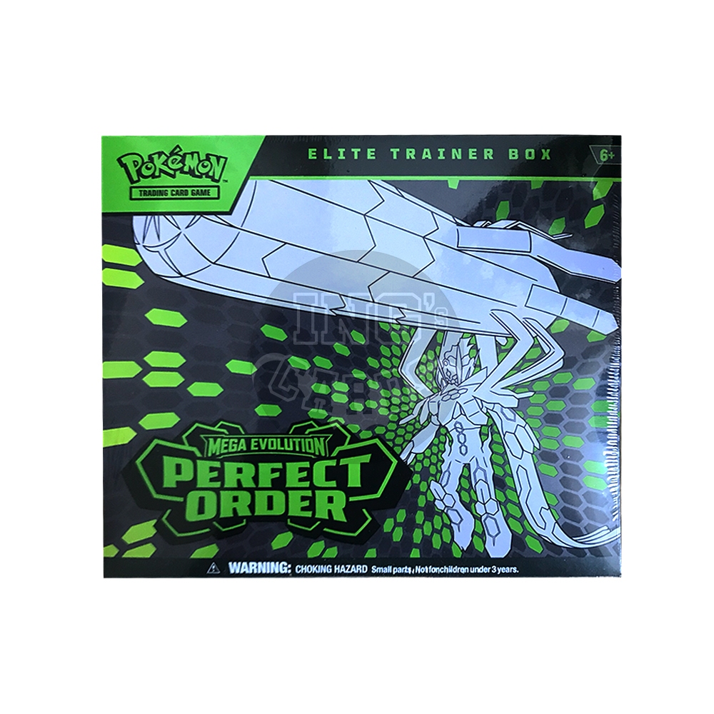 การ์ดสะสมโปเกมอน Pokemon Mega Evolution Perfect Order Elite Trainer Box (ETB Box)