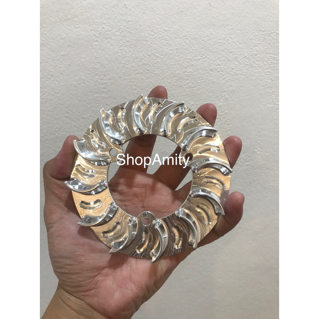 ใบพัด cnc Yamaha mio fino nouvo 115 cc ลมแรงมาก หมดปัณหาความร้าน ใบพัดละลาย สำหรับรถทำเครื่อง ออกทริป