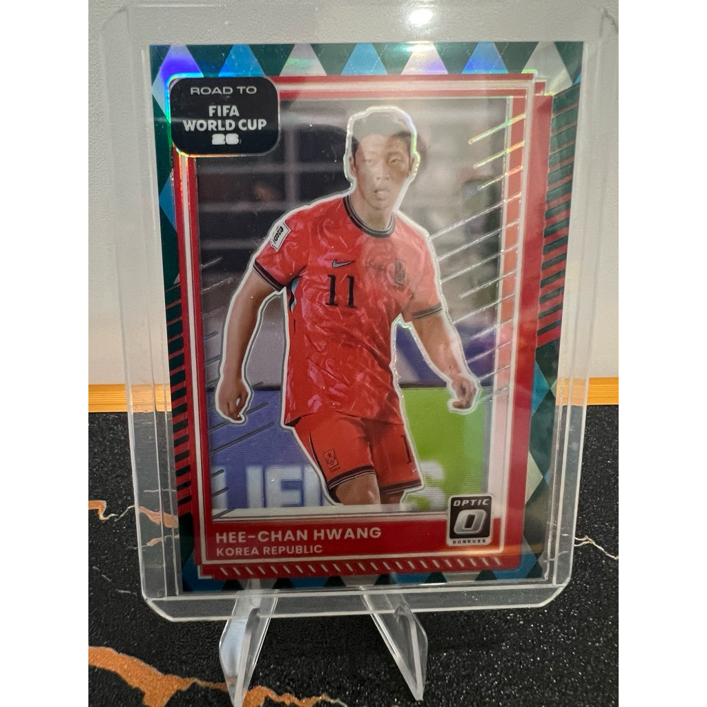 🇰🇷 HEE-CHAN HWANG - Road to FIFA World Cup 26™ (Donruss Optic)