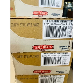 APPLE SAUCE THREE THREES 250 g.แอปเปิ้ลซอส