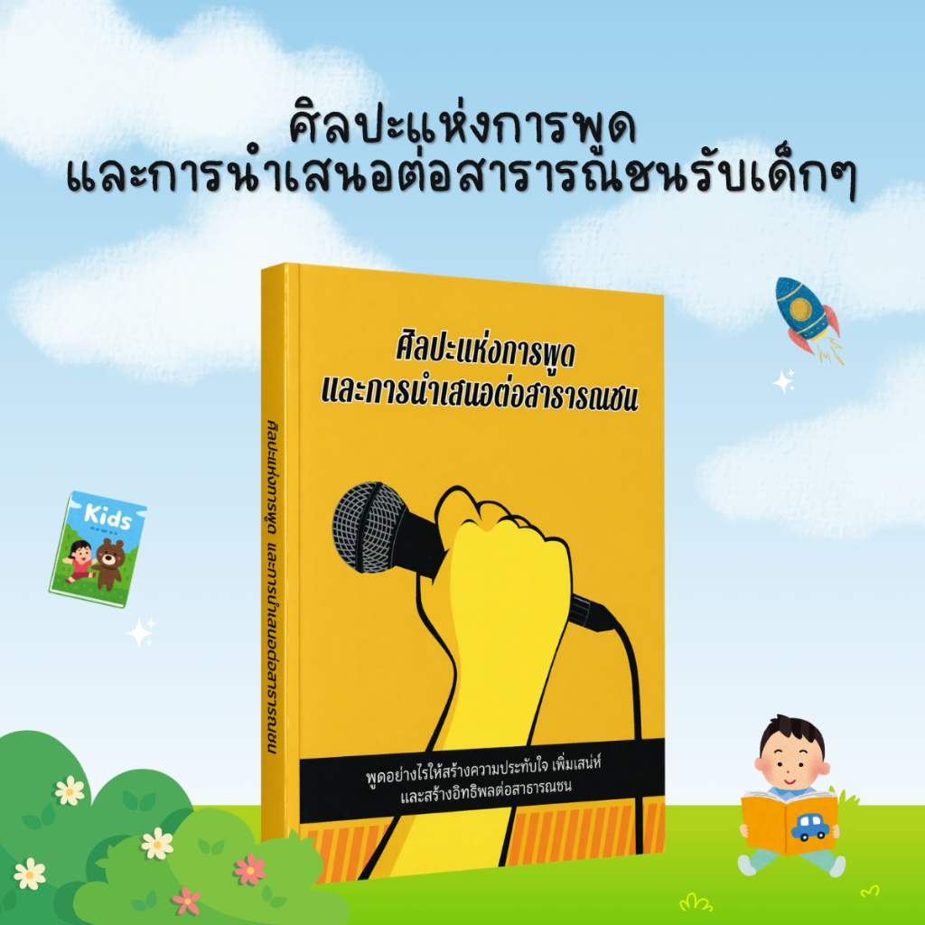 ศิลปะแห่งการพูด และการนำเสนอต่อสารารณชน: พัฒนาทักษะการสื่อสารและการพูดอย่างมั่นใจ - B30