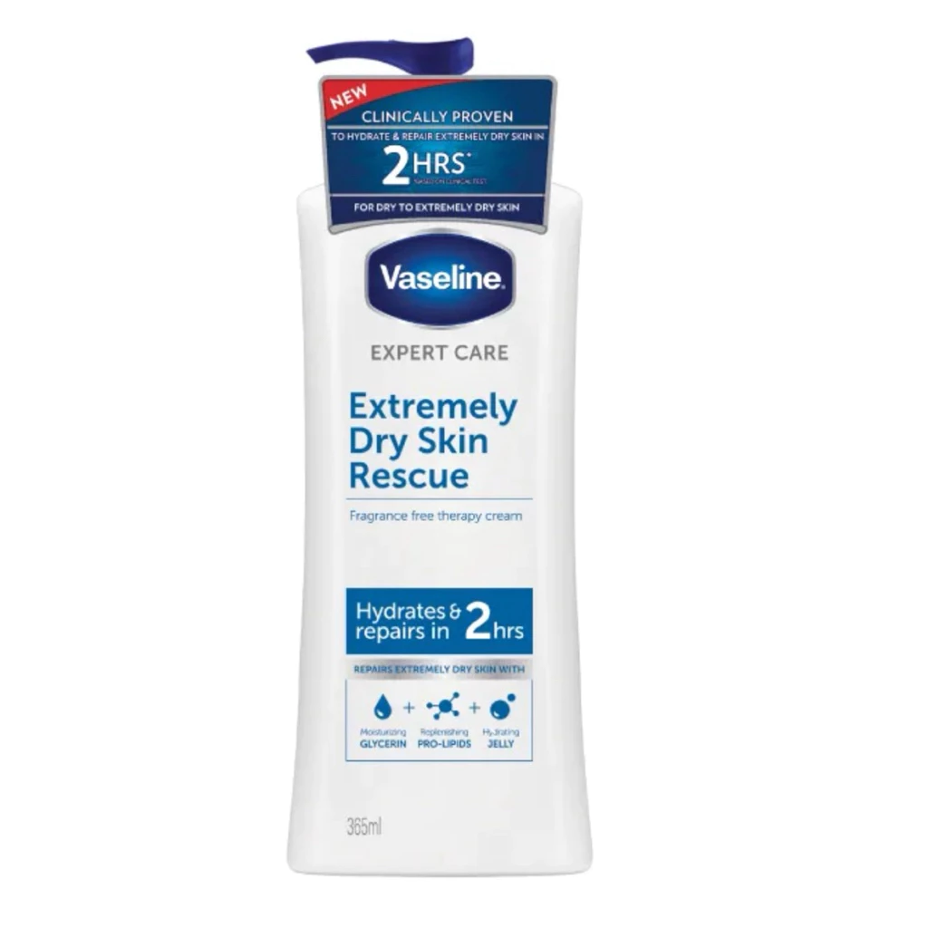 Vaseline Expert Care Extremely Dry Skin Rescue Therapy Cream 365mL