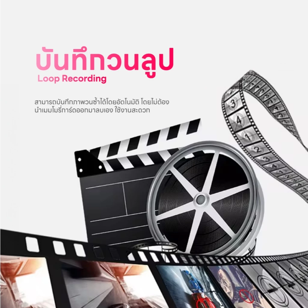 [โปร1แถม1] Aston Triple Wifi กล้องติดรถยนต์ 3 กล้อง FHD รองรับบันทึกขณะจอด 24 ชม บันทึกวนซ้ำ ประกัน 1ปี thumbnail 9