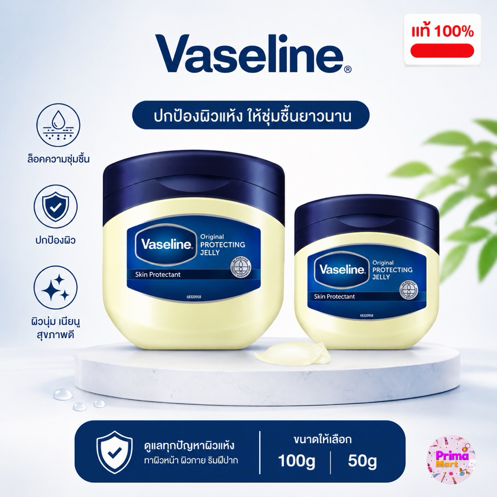 Vaseline Original Protecting Jelly วาสลีนแท้จากเกาหลี 🇰🇷