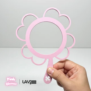 LAYJOO เคสตะแกรงร่อนมัทฉะโคลเวอร์นำโชค Pink Clover Matcha Sifter Frame