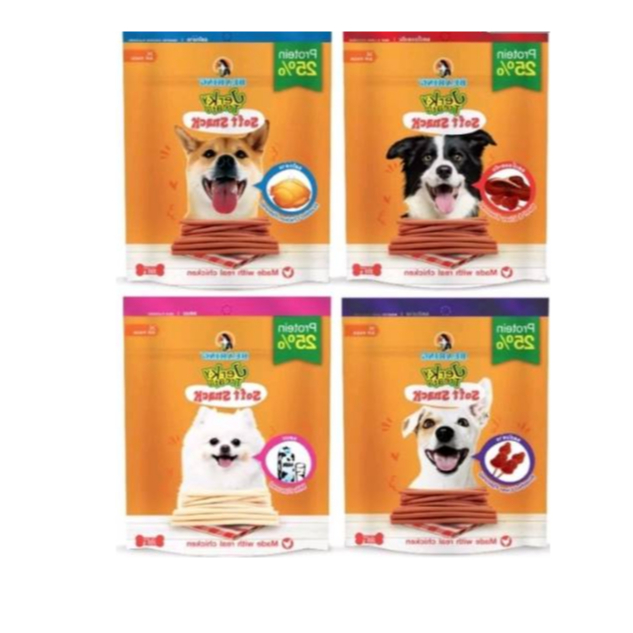 BEARING ขนมสุนัขขนมหมา เนื้อไก่อัดแท่ง Jerky Treats Soft Snack300กรัม