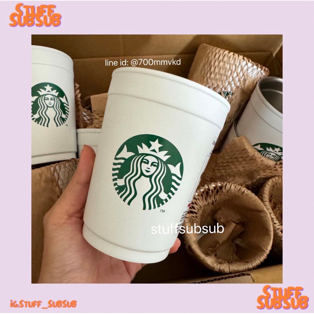 พร้อมส่ง/ของแท้ Starbucks Japan sakura 2026 collection (พร้อมส่ง) & 2 way matte white