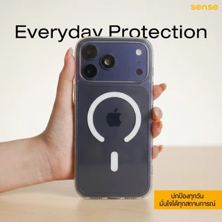 SENSE เคสใสกันรอยขีดข่วน รุ่น Anti-Scratch magnet for iPhone