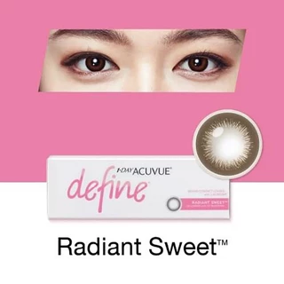 Acuvue : 1-Day Acuvue Define คอนแทคเลนส์สีรายวัน (1 Box : 15 Pairs) (หมดอายุปี 2027)