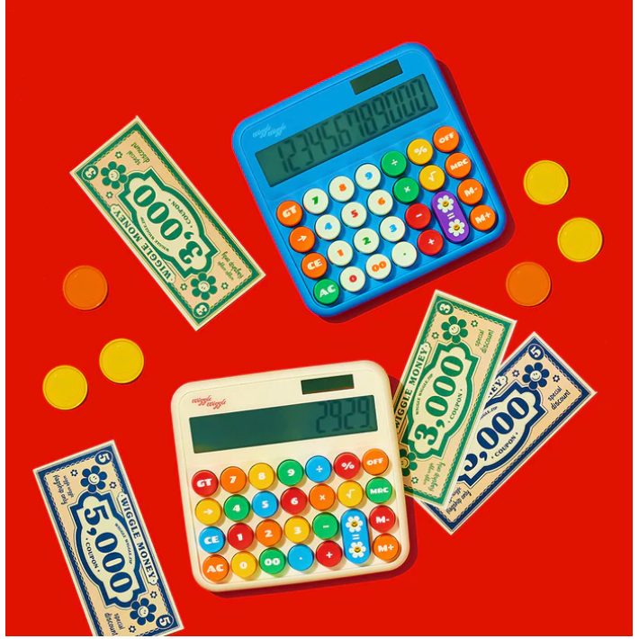 พร้อมส่ง Wiggle Wiggle Electronics Calculator เครื่องคิดเลข