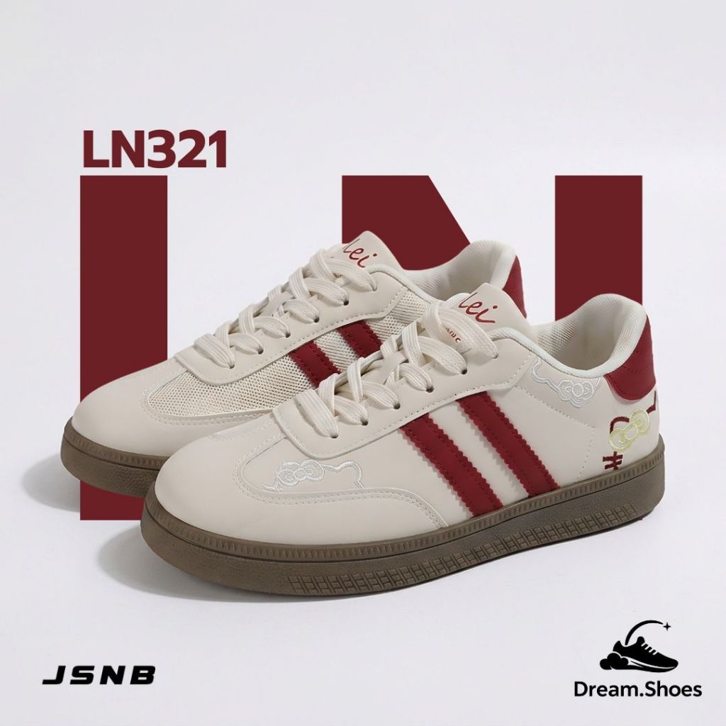 ส่งฟรี รองเท้าผ้าใบผู้หญิง ไซส์ 27-42 รองเท้าเด็กผู้หญิง ผ้าใบลำลอง วัสดุคุณภาพดี พื้นหนานุ่ม ระบายอากาศ [LN321]