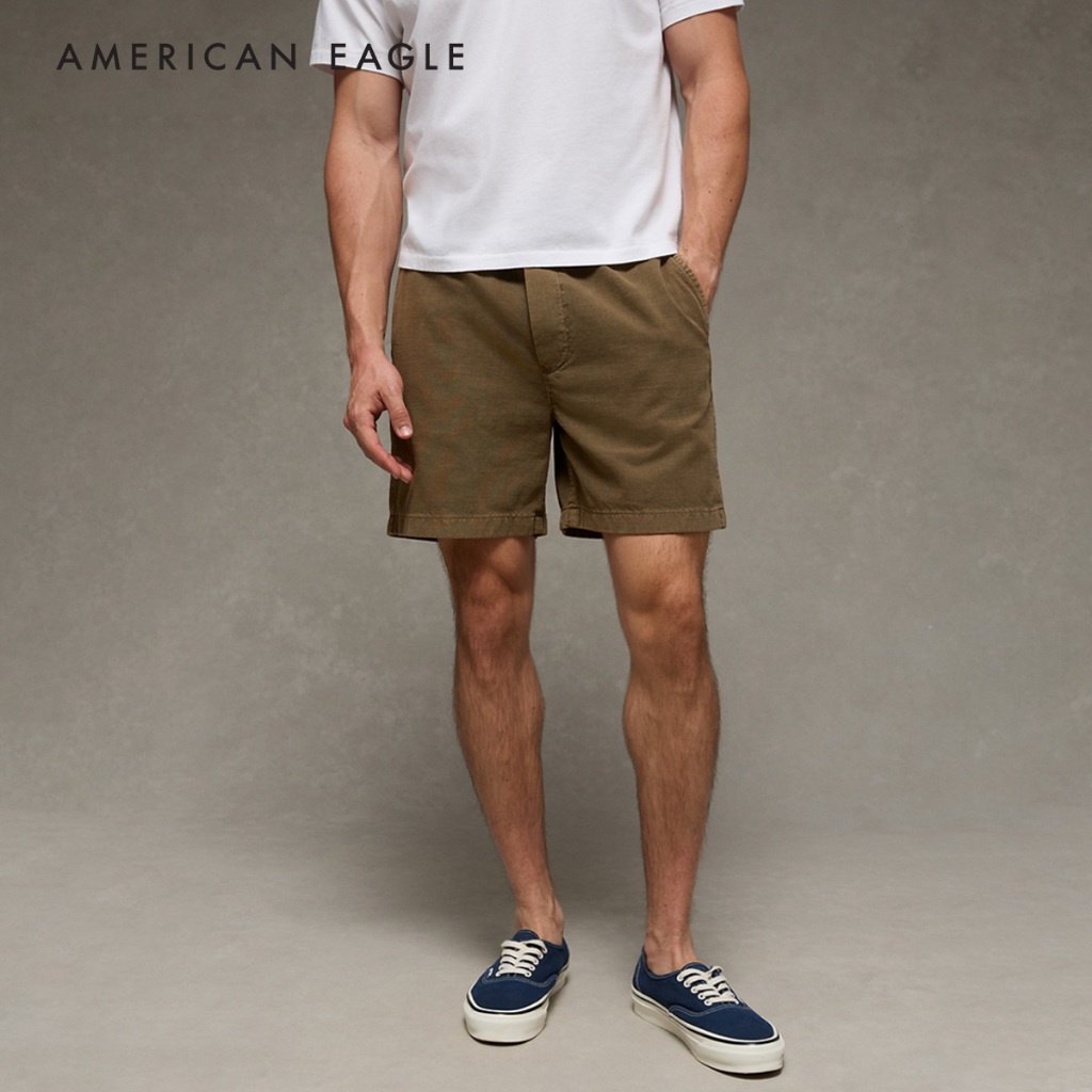 American Eagle 7" Lived-In Trekker Short กางเกง ขาสั้น ผู้ชาย (NMSO 013-8029-309)