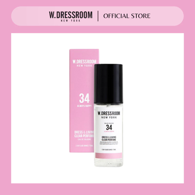 W.DRESSROOM Dress & Living Clear Perfume Portable 34 - Always Happy 70ml