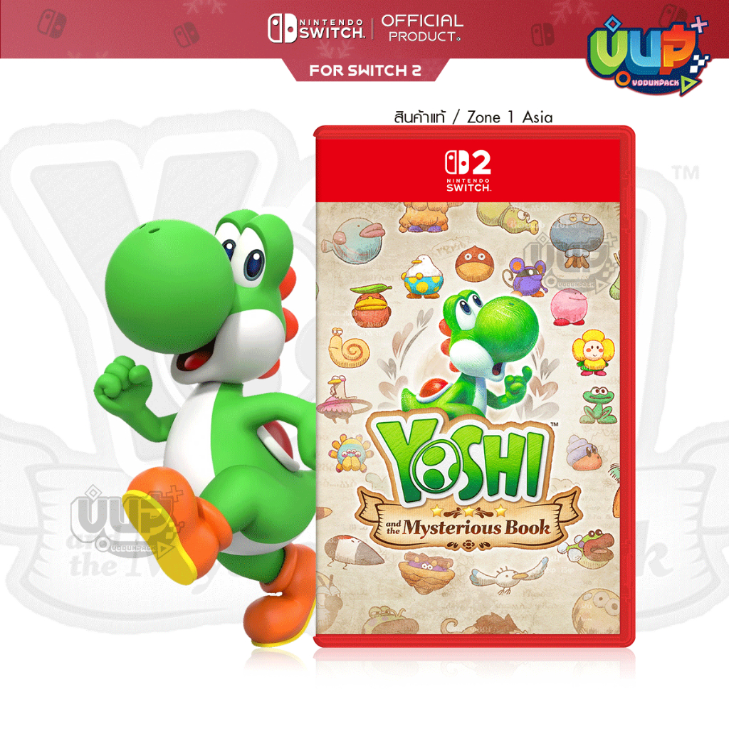 [มือ1พร้อมส่ง] NSW 2 : Yoshi and the Mysterious Book Zone US Asia Nintendo Switch™ 2 Edition