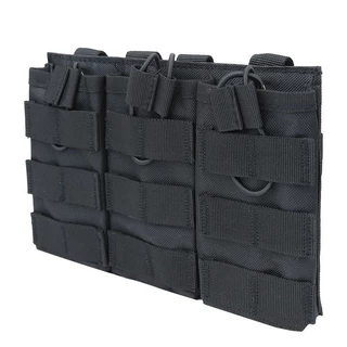 【COD จัดส่งจากกรุงเทพ พร้อมส่ง】ซองเก็บอุปกรณ์สามช่อง MOLLE 5.56/7.62 ใช้กับ M4/AK/AR หยิบเร็ว ทนทาน อุปกรณ์กลางแจ้ง