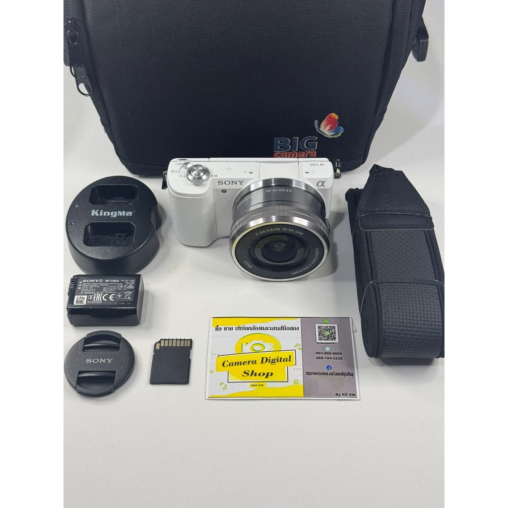 กล้องมือสอง Sony a5100 + Lens Sony 16-50mm F3.5-5.6 OSS PZ