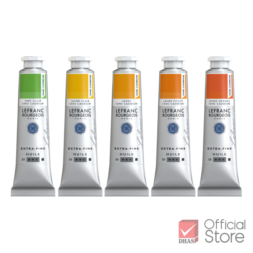 Lefranc สีน้ำมัน เอ็กซ์ตร้าไฟน์ออย 40 มล. #S4 17 เฉดสี จำนวน 1 หลอด