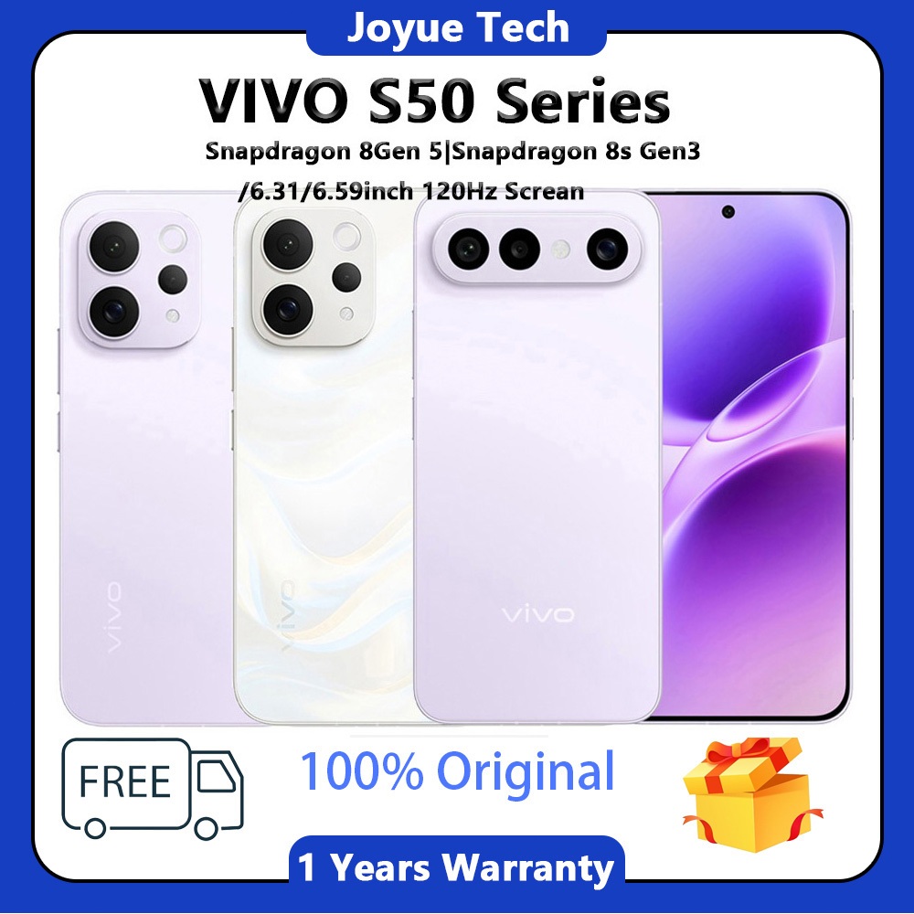 VIVO S50 Pro mini Snapdragon 8 Gen 5 VIVO S50 Snapdragon 8s Gen 3 | สนับสนุนไทยและ Google