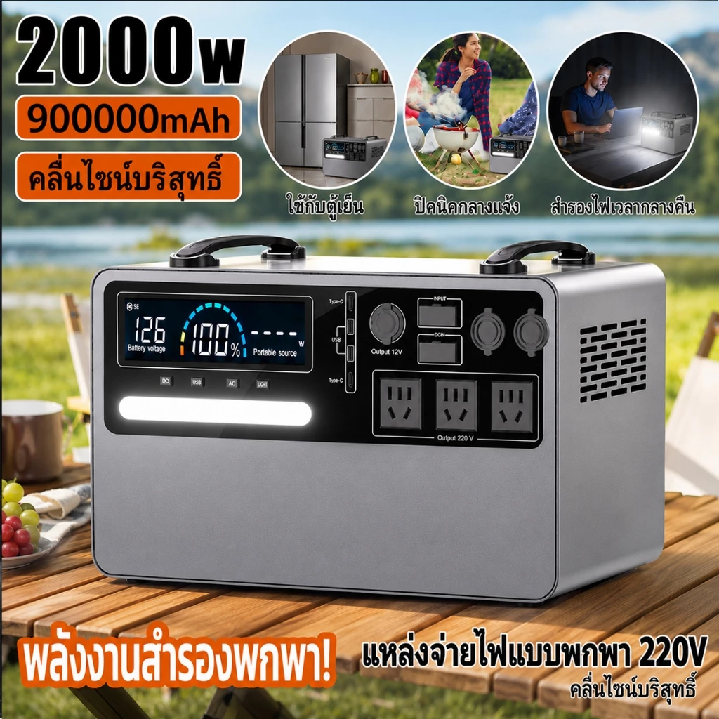 Hope Sesame Power Station 600W 1000W เครื่องสำรองไฟ