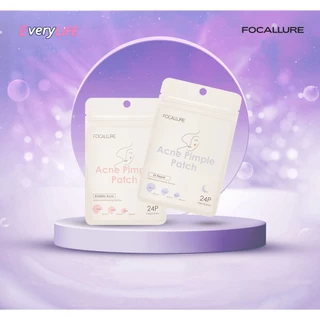 แผ่นแปะสิว FOCALLURE Acne Pimple Patch (24 ชิ้น / แผ่น) ดูดหัวสิว ปิดสิว