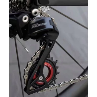 New2026 ลูกรอกตีนผีจักรยาน RPANTAHI 18T Oversized Pulley ลูกปืนเซรามิค รองรับ 11 / 12 Speed( ตีนผีขายาว)