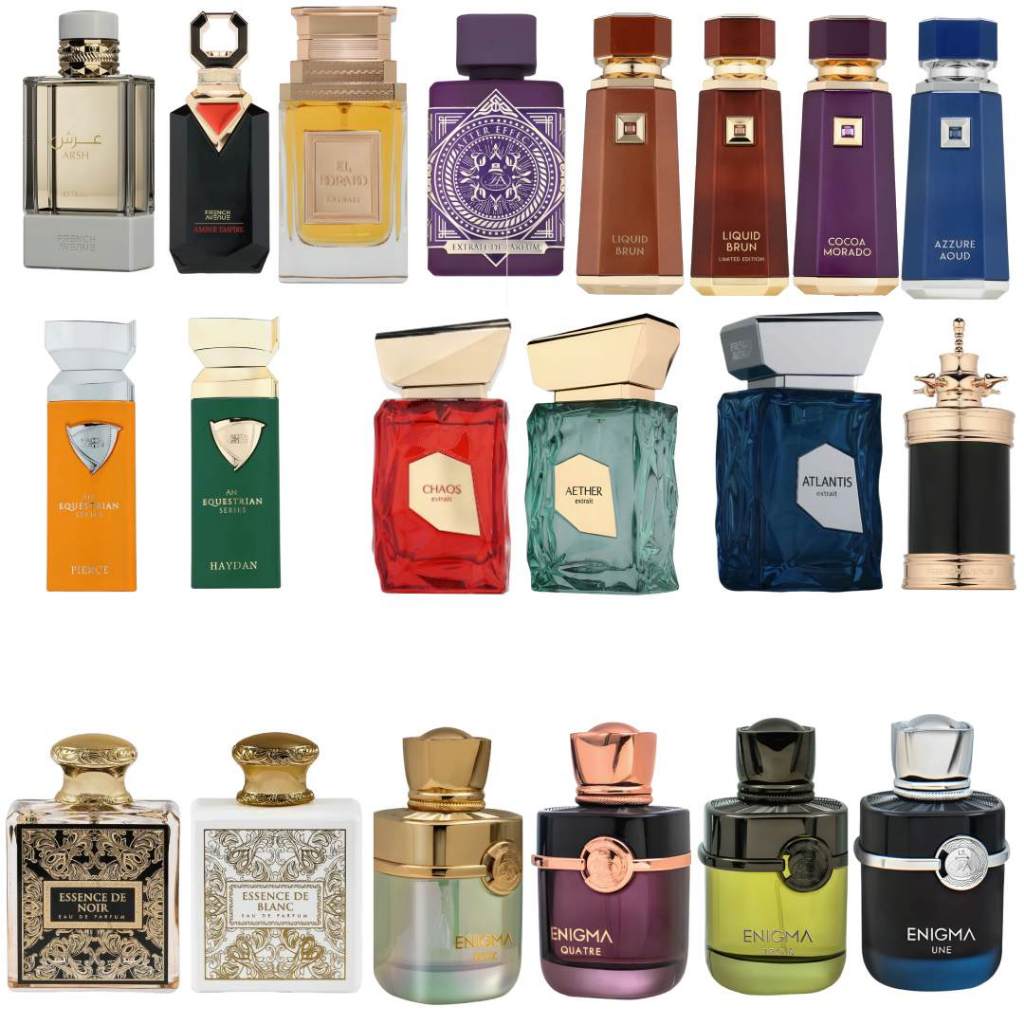 French Avenue Aether, After Effect, Amber Empire, Arsh, Atlantis Extrait, Axis, Azzure Oud