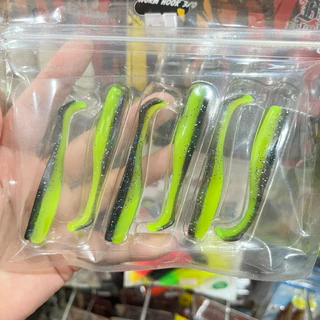 ปลายาง 7cm 2.3g ทรง Z man Slim Swim เนื้อยาง TPE เหนียว นุ่ม
