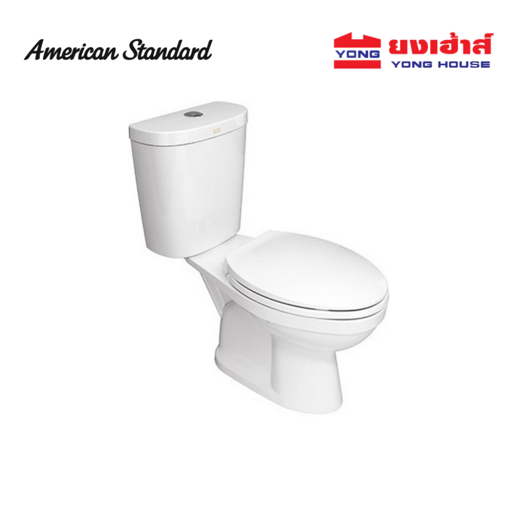 AMERICAN STANDARD สุขภัณฑ์ 2ชิ้น รุ่น TF-2698SCW-WT-0 ขนาด 4.5L สีขาว