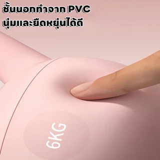 คตเทิลเบล เคตเทิลเบลล์แบบนุ่ม วัสดุพีวีซีนุ่ม 4/6/8/10KG ฝึกที่บ้าน ลูกตุ้ม การเผาผลาญไขมัน เงียบสนิ Kettlebell