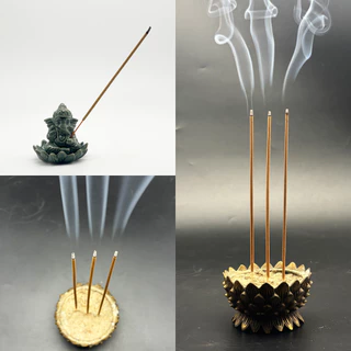 ต้นบุญ ธูปหอม 12 กลิ่น นำเข้าจากอินเดีย หอมมาก แบบซองซิป ประหยัด Incense Sticks Zipper Pack