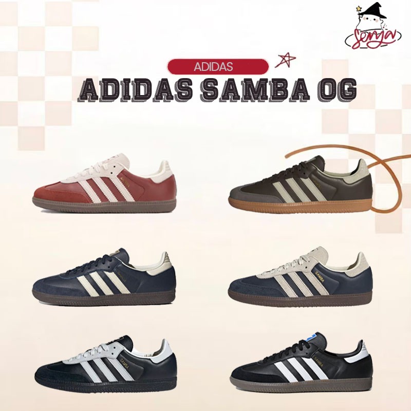 ❗️พรี15-25วัน/แท้💯%❤️‍🔥ADIDAS SAMBA OG (JI3216、ID1481、JI3217、ID2056、JP5282、B75807) Unisex ใส่สบาย รอ