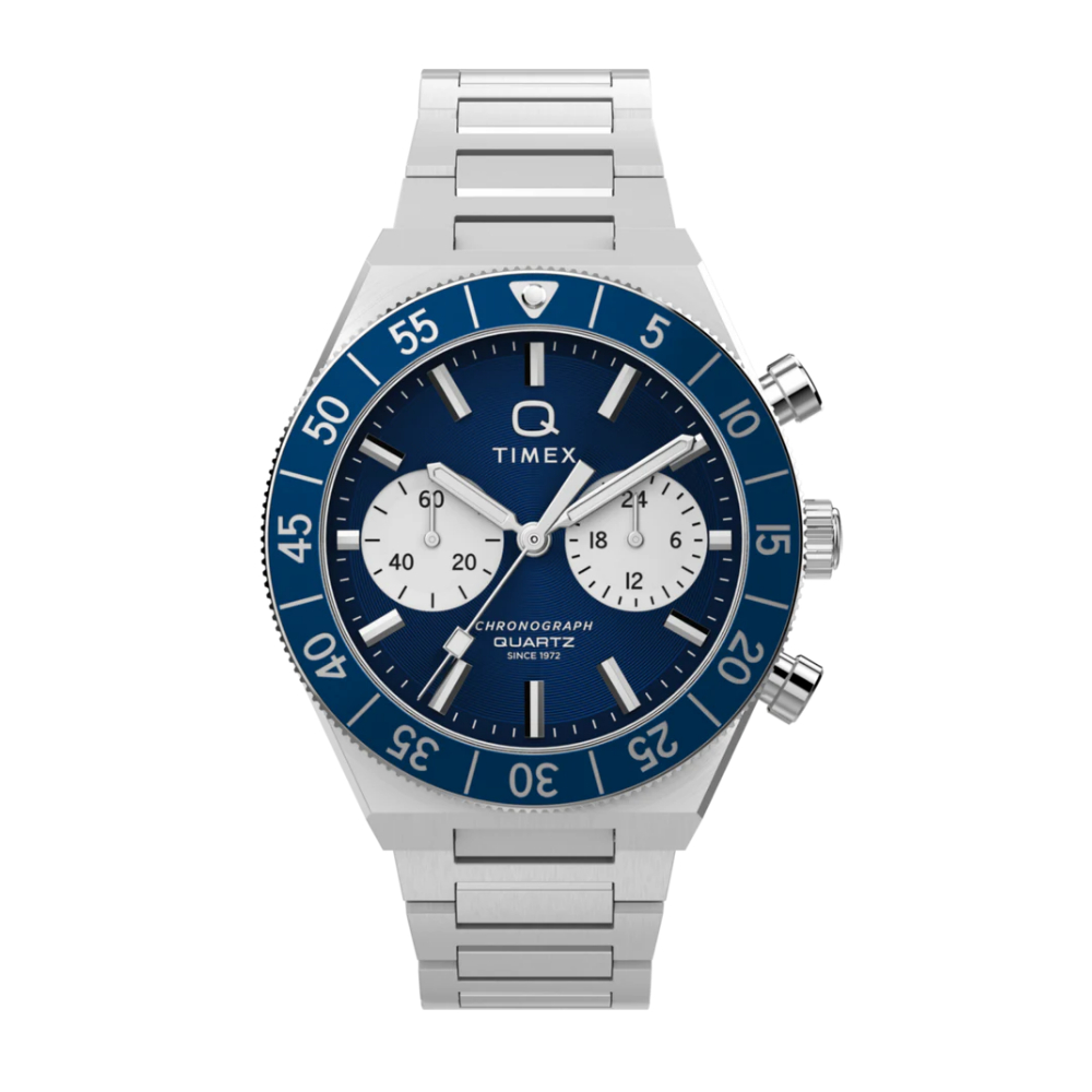 Timex TW2Y55900  Q TIMEX CHRONOGRAPH นาฬิกา นาฬิกาข้อมือ นาฬิกาผู้ชาย