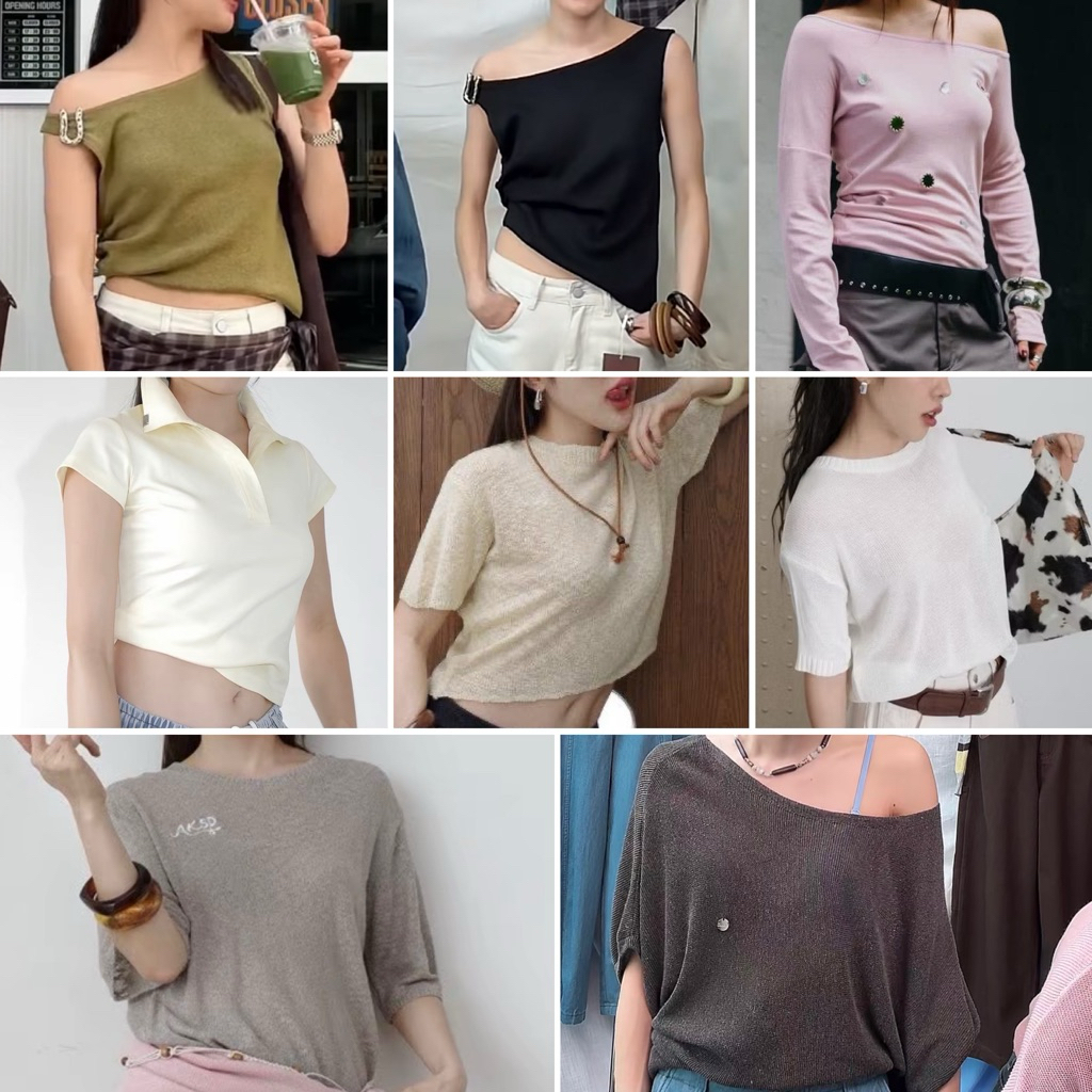 Akkara Studio (อ่านรายละเอียดก่อนกดสั่งนะคะ) : รวมเสื้อ Akkara Studio