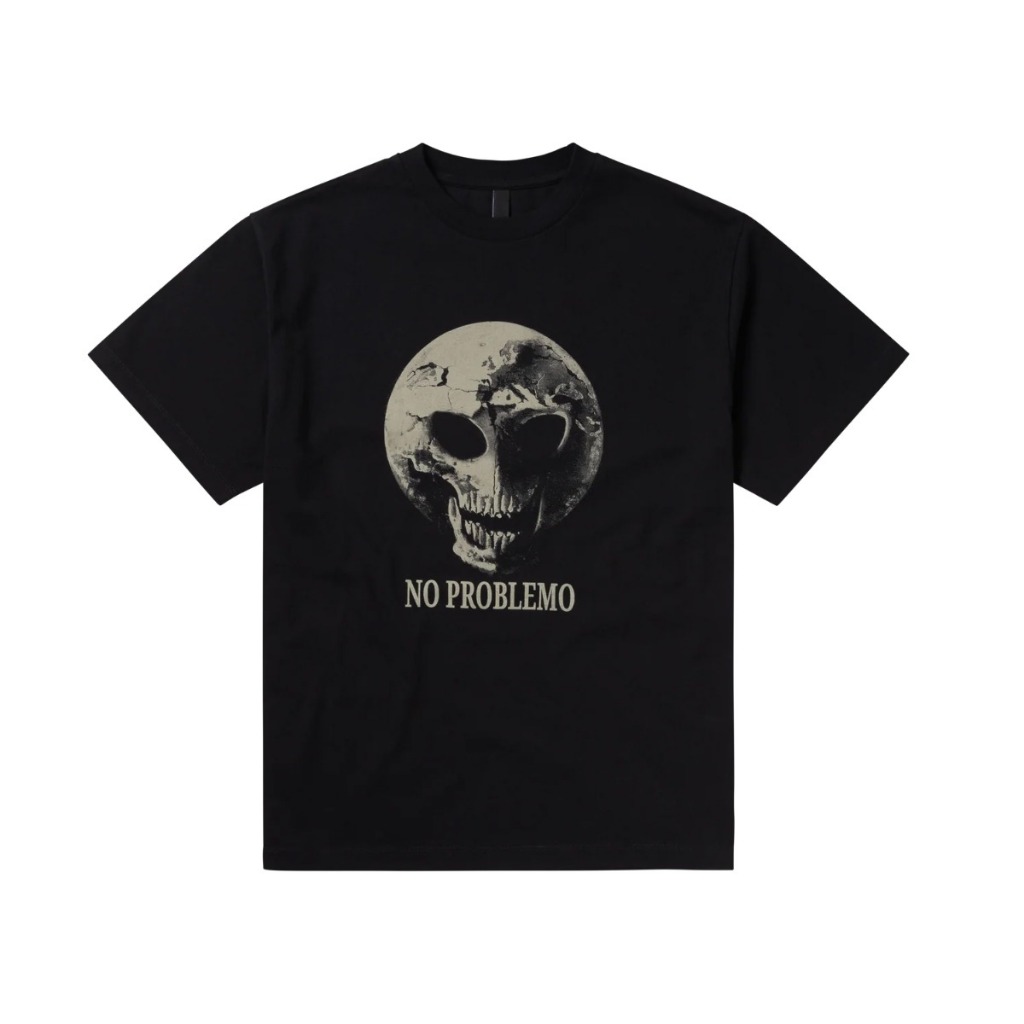 NO PROBLEMO NP6001304 Dead Planet Ss Tee BLACK
