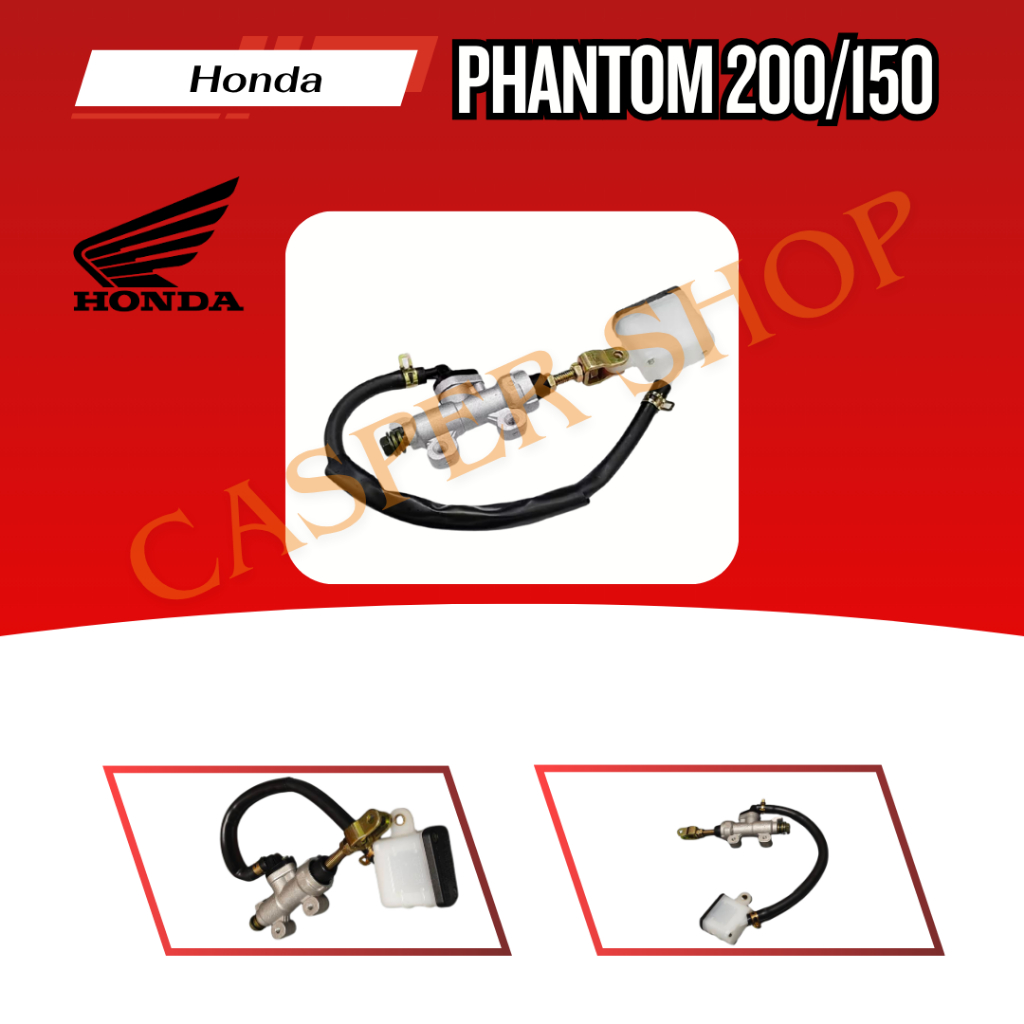 ปั๊มเบรคหลังตรงรุ่นแฟนท่อม 200/150 [⚡️พร้อมส่ง⚡️] Honda phantom 200/150