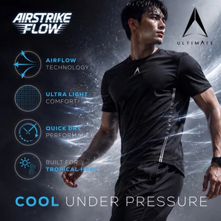 ULTIMATE AIRSTRIKE FLOW™ Cooling Performance T-Shirt สำหรับกีฬาและ Daily Wear