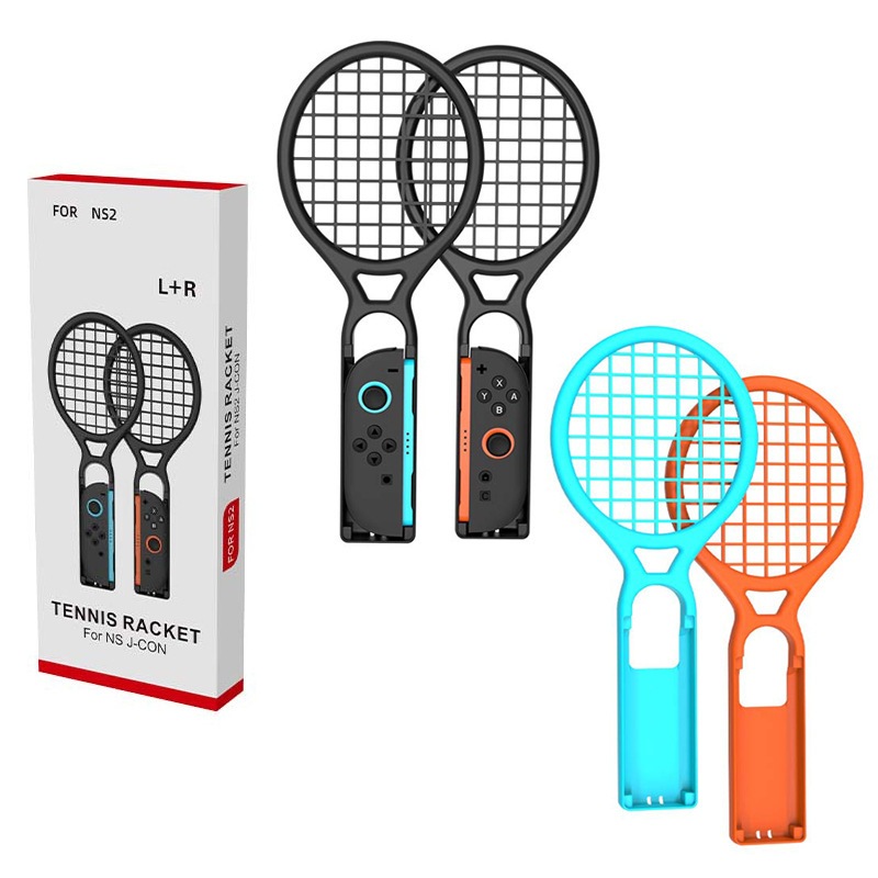 Switch2 Generation Tennis Racket Ns2 Left and Right Handle Somatosensory Sports Tennis Racket Grip 2 Pack Hbs-2839