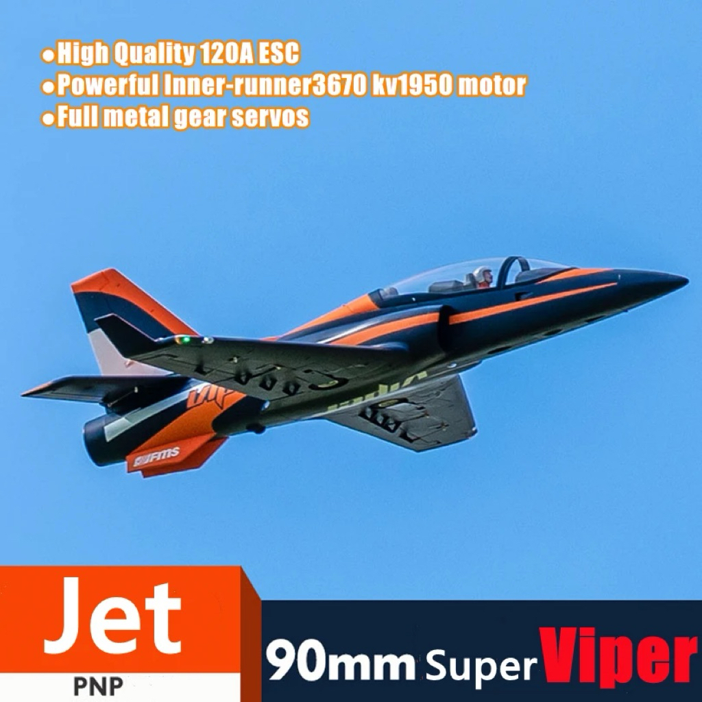 🇹🇭FMS 90MM SUPER VIPER 6S PNP (❌แบต ❌รีซีฟ❌รีโมท)