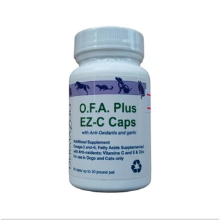 O.F.A. Plus จำนวน 60 แคปซูล อาหารเสริมบำรุงผิว ชนิดเม็ด สำหรับสุนัข