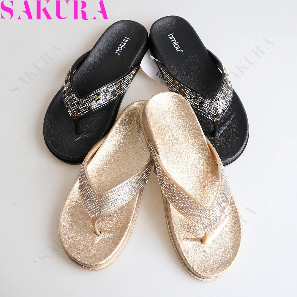 Sakura Shoes Sandals Flip Flops รุ่นอุ้งเท้าแมว กันลื่นใช้ในบ้าน พื้นนุ่ม กันกระแทก รองเท้าแตะไซส์ใหญ่36-41