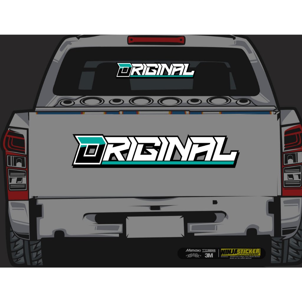สติกเกอร์ DRIGINAL สำหรับติดรถยนต์ Sticker